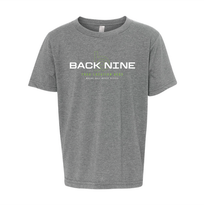 Blueprint — Easy Tee (Youth) — Heather Grey Front