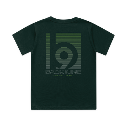 Signal — Sturdy Tee (Youth) — Pine Green Back
