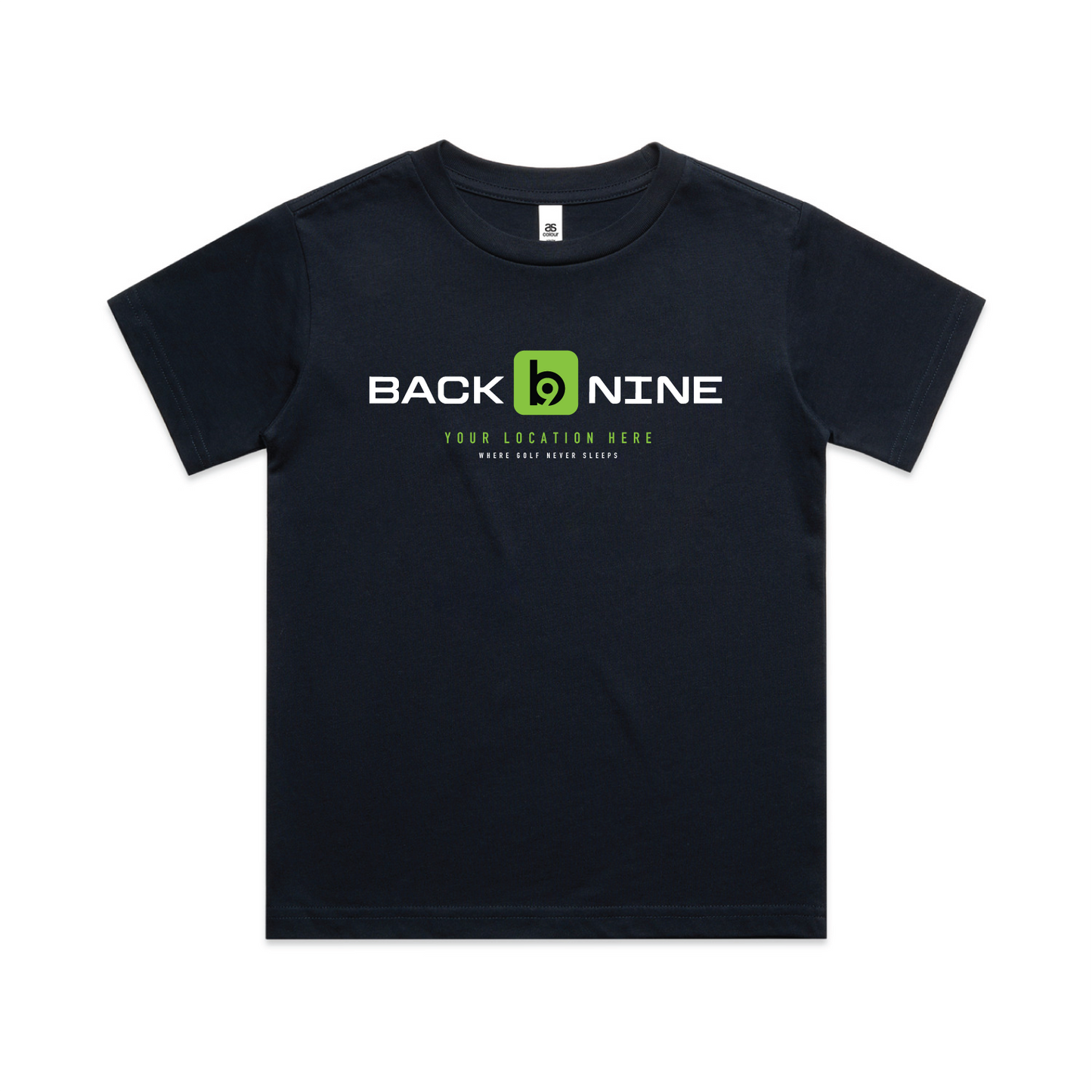 Marquee — Sturdy Tee (Youth) — Navy Front