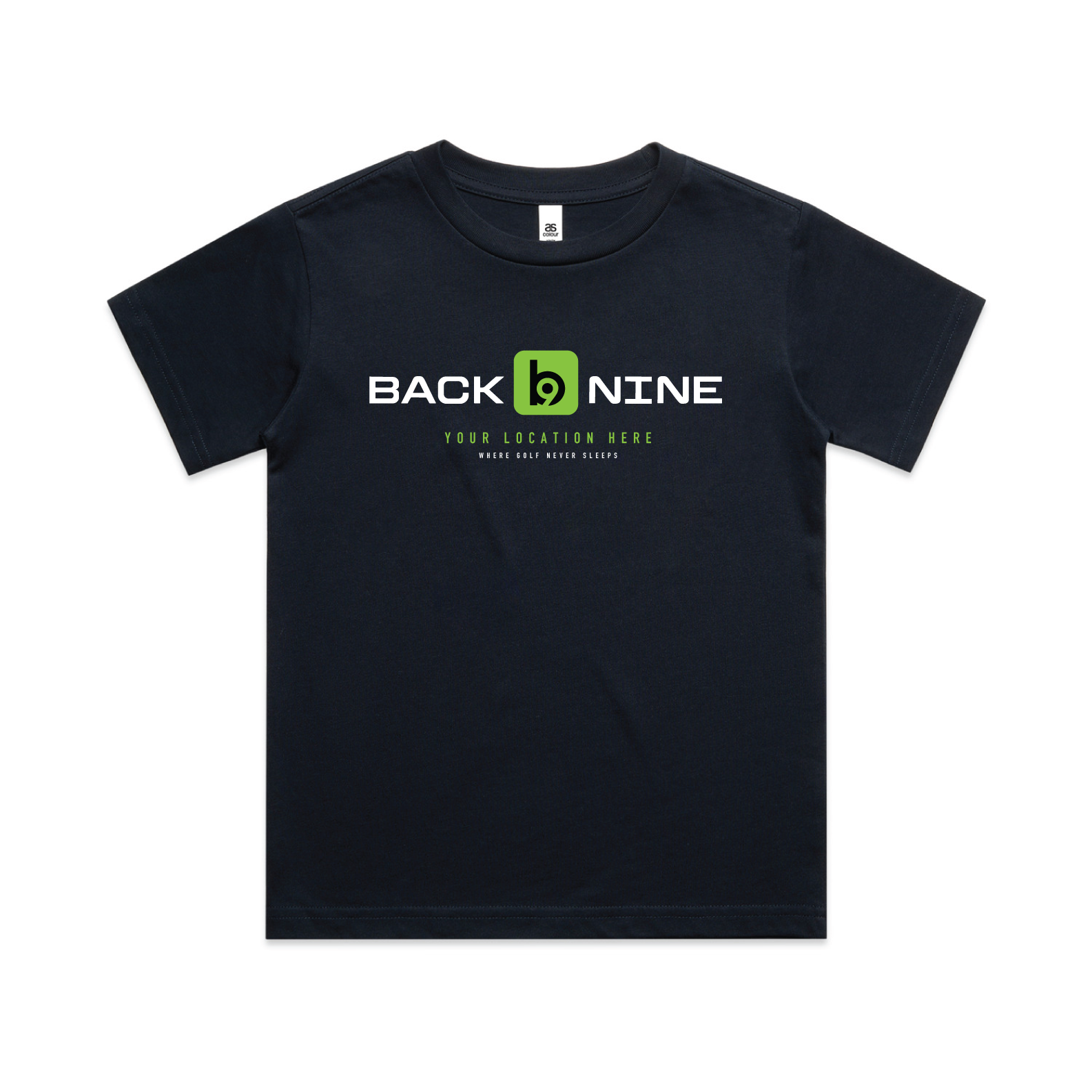 Marquee — Sturdy Tee (Youth) — Navy Front