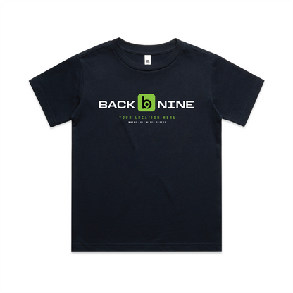 Marquee — Sturdy Tee (Youth) — Navy Front