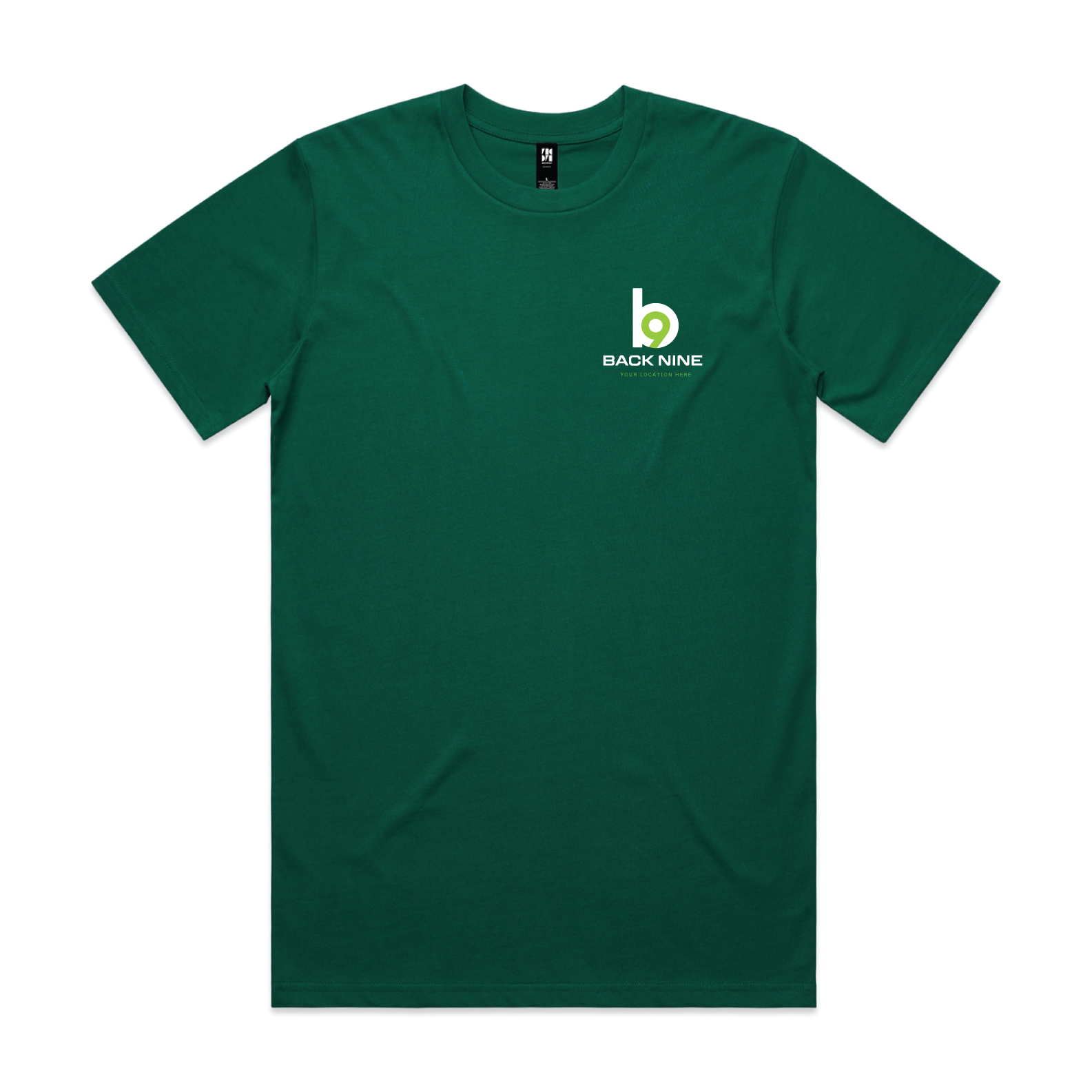 Hometown — Sturdy Tee (Adult) — Jade Front
