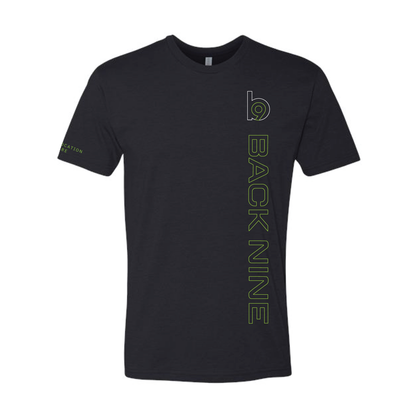 Sideline — Easy Tee (Adult) — Black Front