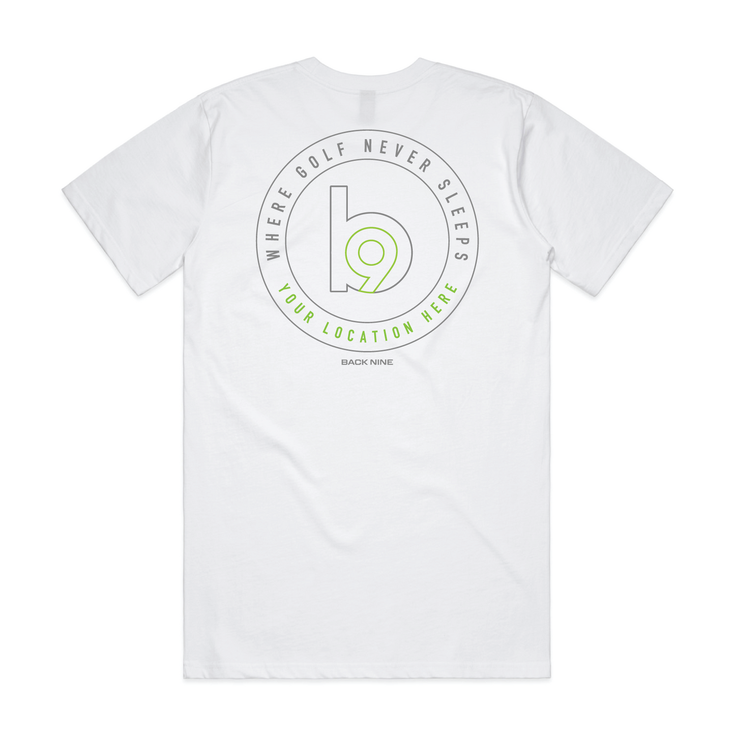 Crest — Sturdy Tee (Adult) — White Back