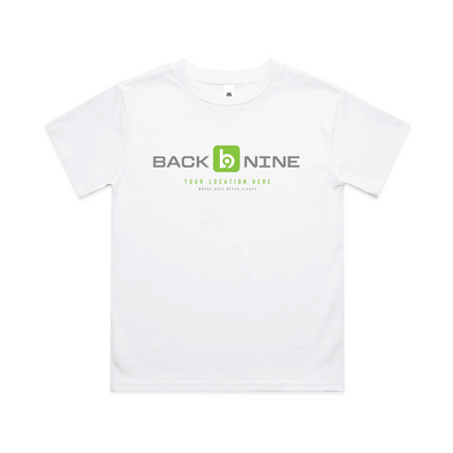 Marquee — Sturdy Tee (Youth) — White Front
