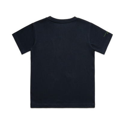 Sideline — Sturdy Tee (Youth) — Navy Back