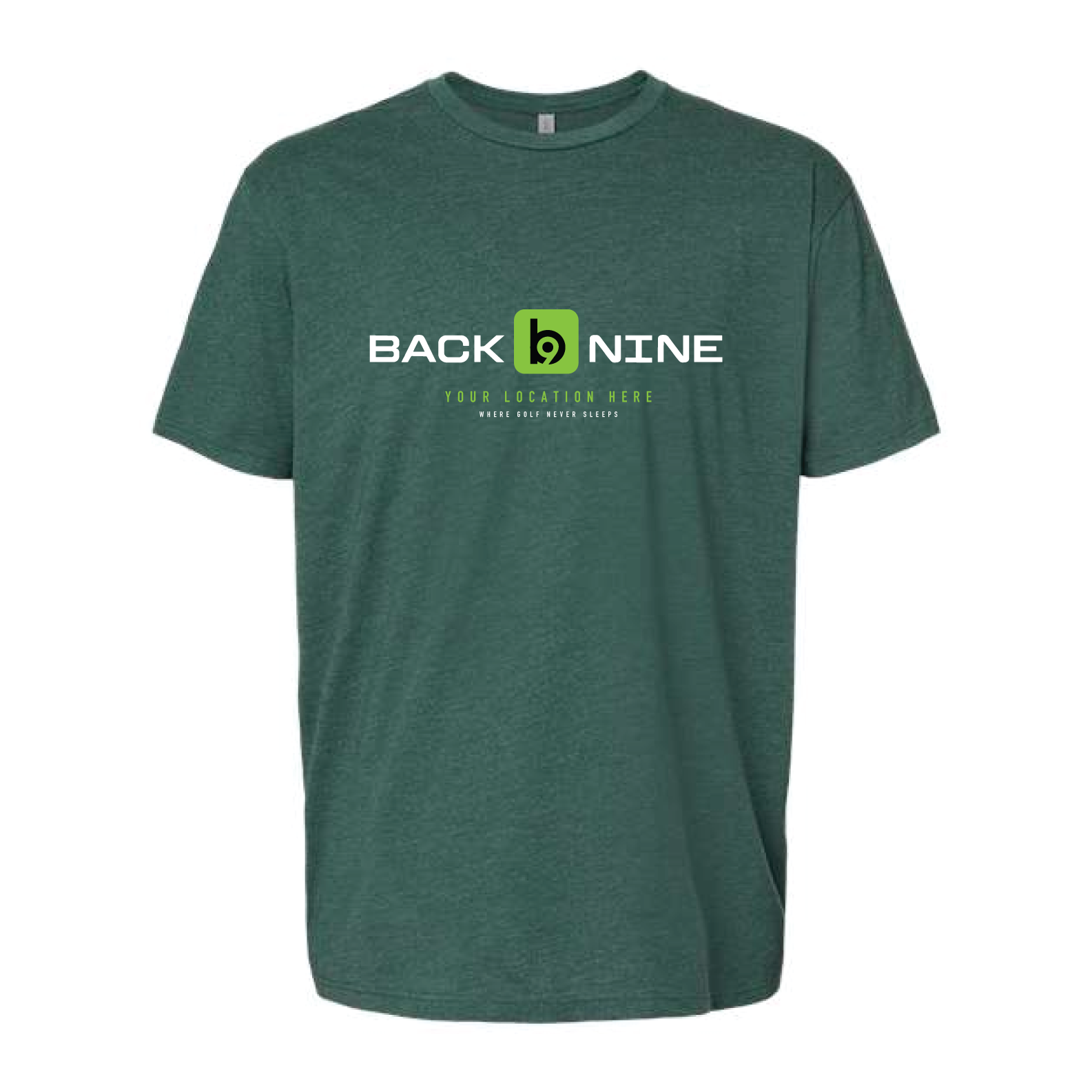 Marquee — Easy Tee (Adult) — Forest Green Front