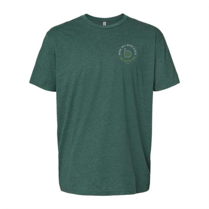 Crest — Easy Tee (Adult) — Forest Green Back