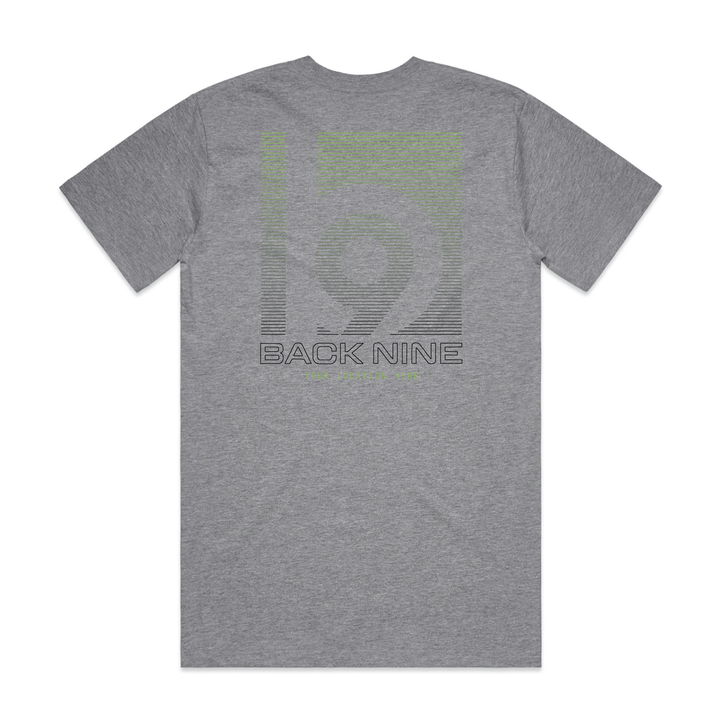 Signal — Sturdy Tee (Adult) — Athletic Heather Back