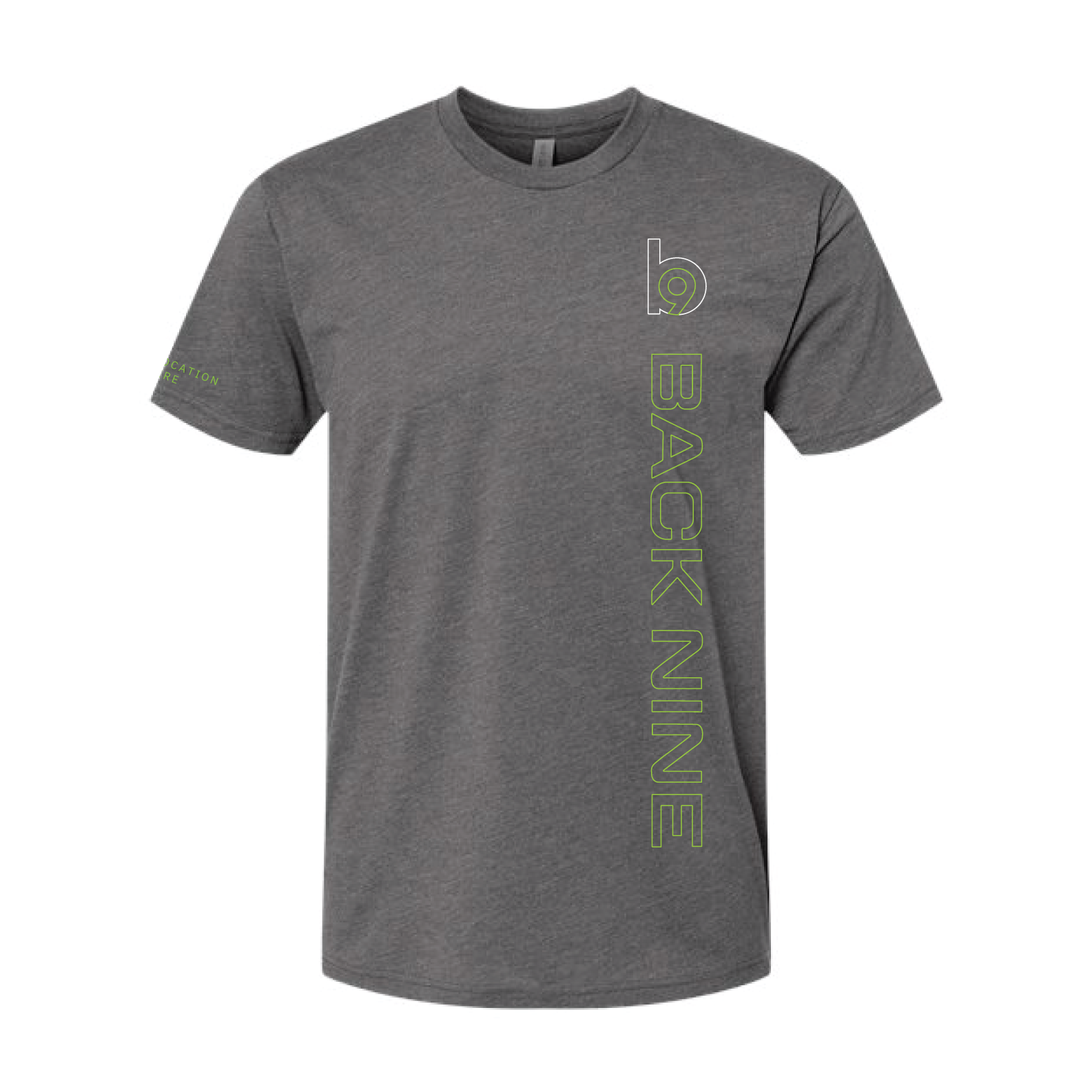 Sideline — Easy Tee (Adult) — Heather Grey Front