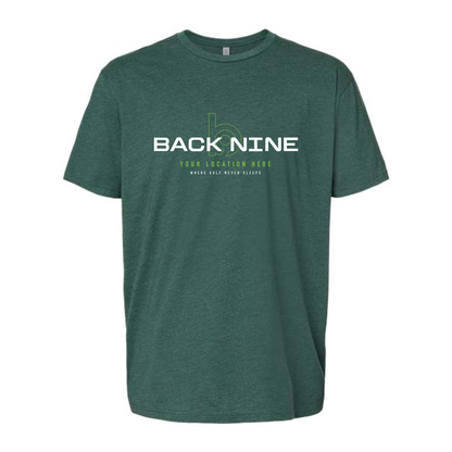 Blueprint — Easy Tee (Adult) — Forest Green Front