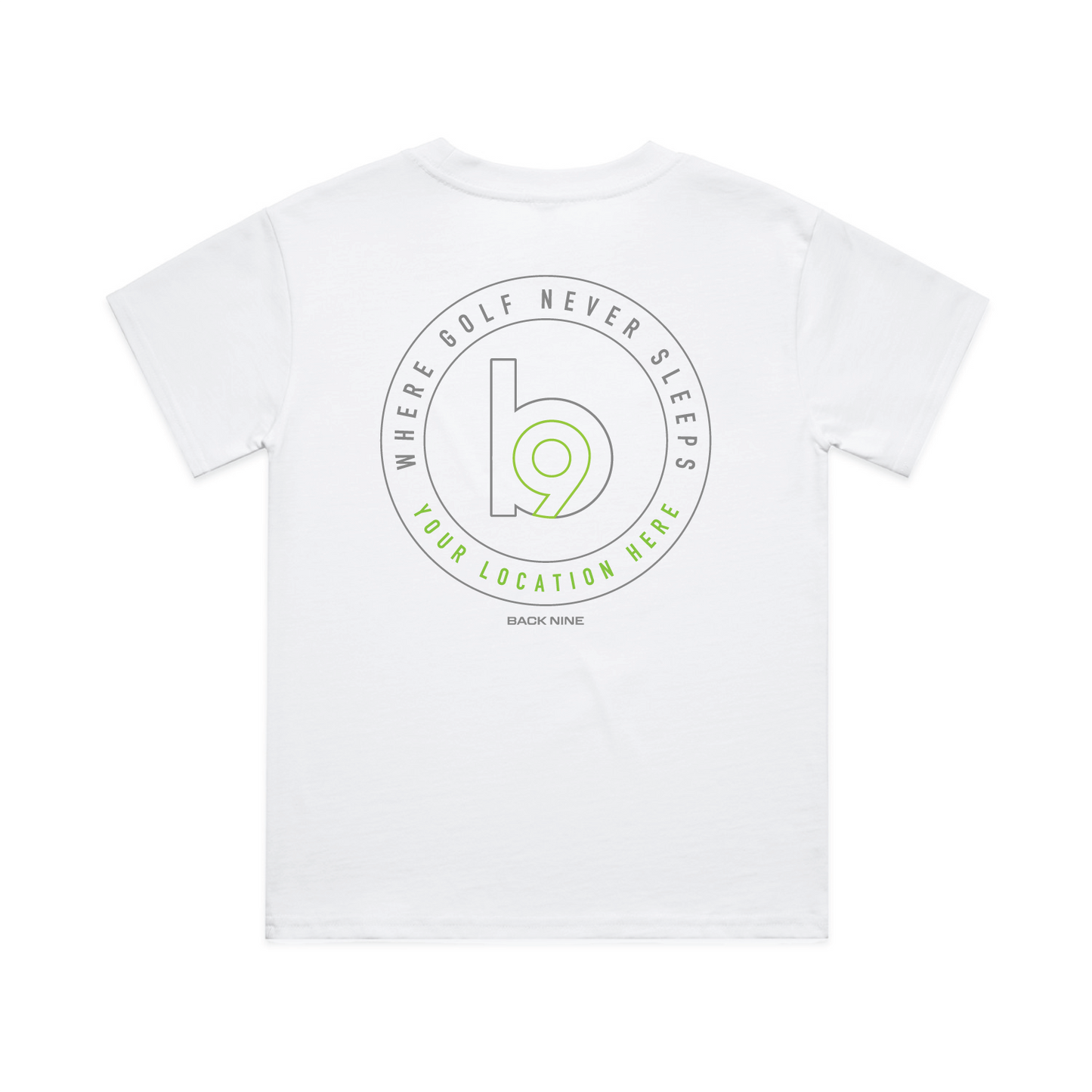 Crest — Sturdy Tee (Youth) — White Back