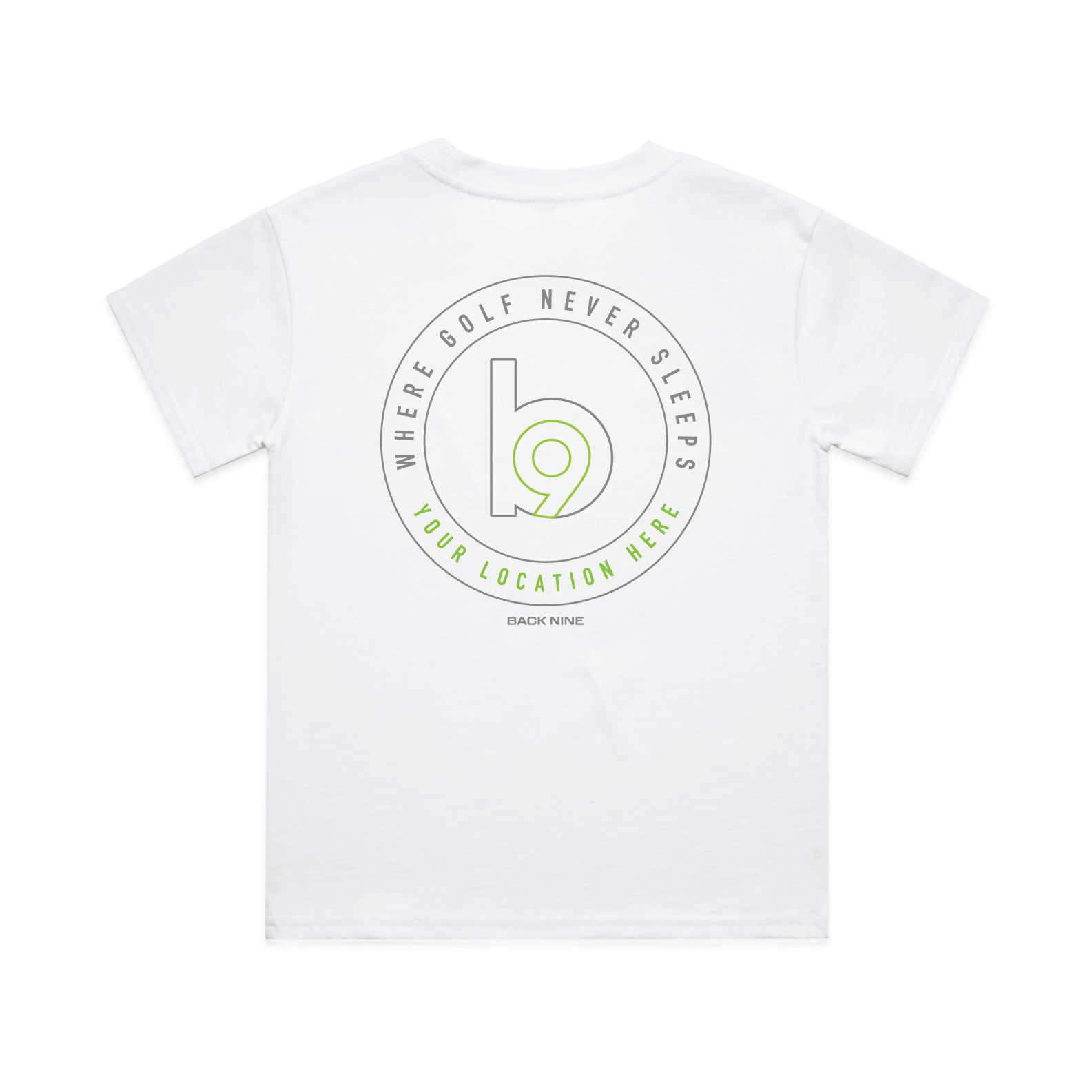 Crest — Sturdy Tee (Youth) — White Back