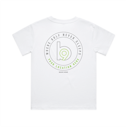 Crest — Sturdy Tee (Youth) — White Back