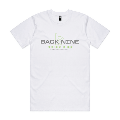 Blueprint — Sturdy Tee (Adult) — White Front