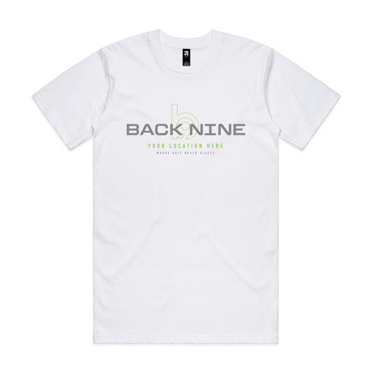 Blueprint — Sturdy Tee (Adult) — White Front