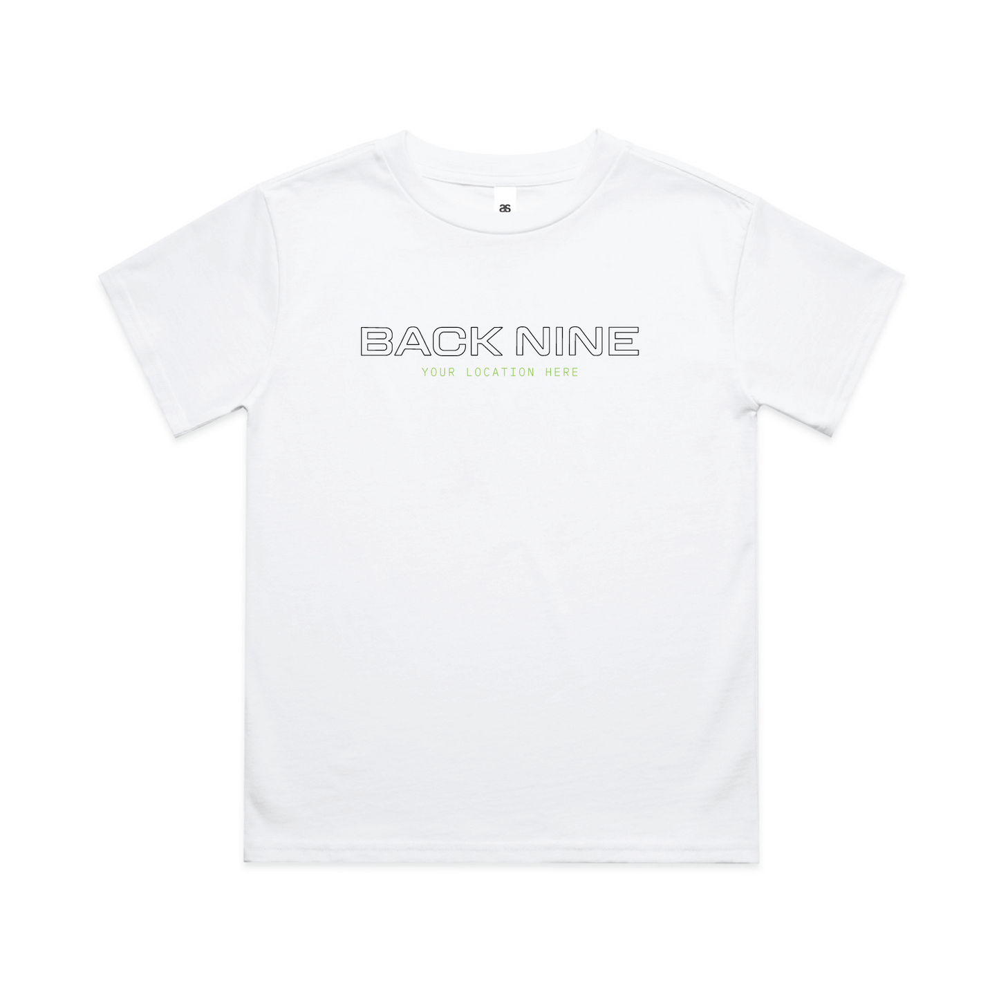 Signal — Sturdy Tee (Youth) — White Front