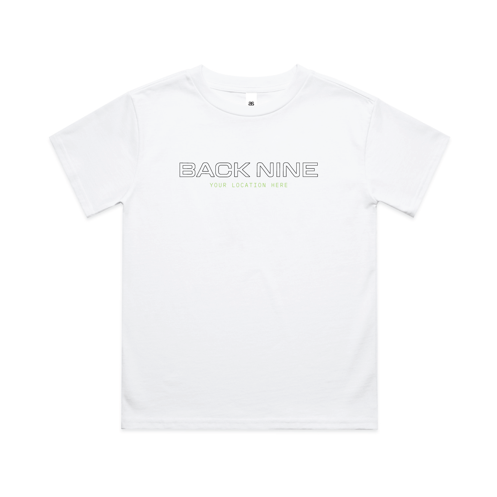 Signal — Sturdy Tee (Youth) — White Front
