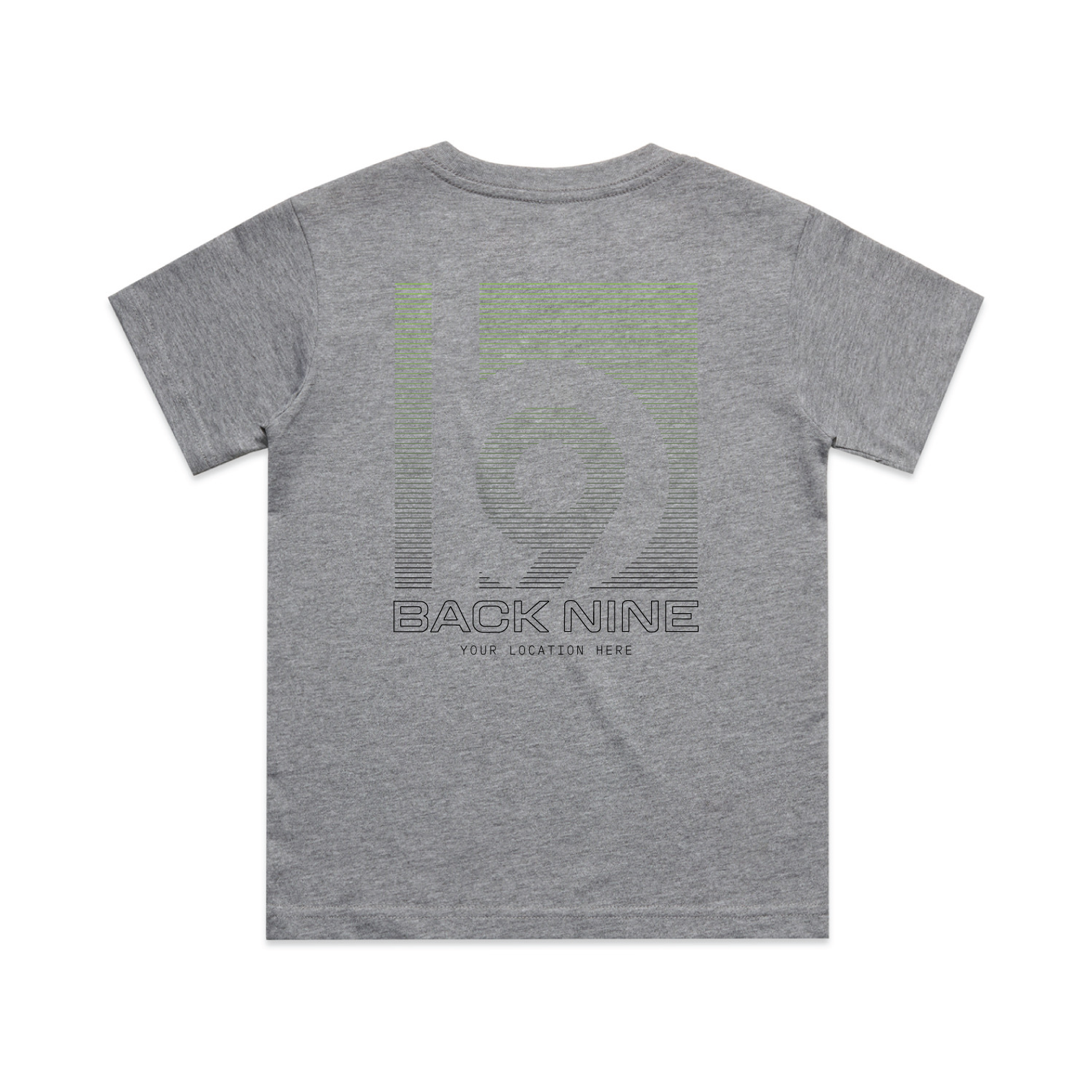 Signal — Sturdy Tee (Youth) — Athletic Heather Back