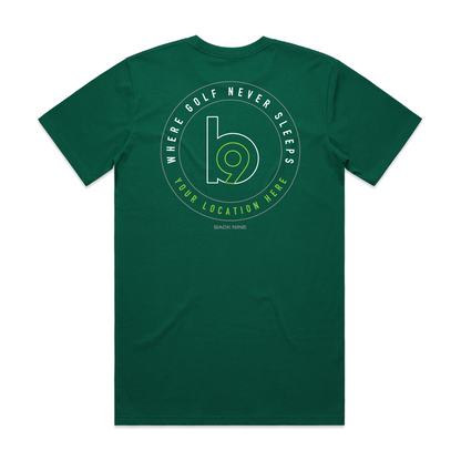 Crest — Sturdy Tee (Adult) — Jade Back