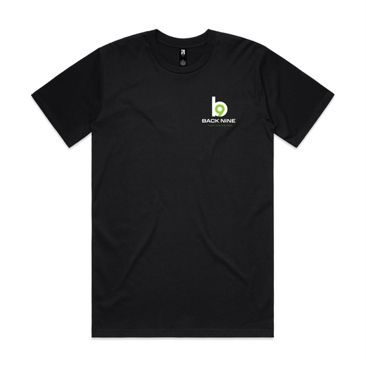 Hometown — Sturdy Tee (Adult) — Black Front