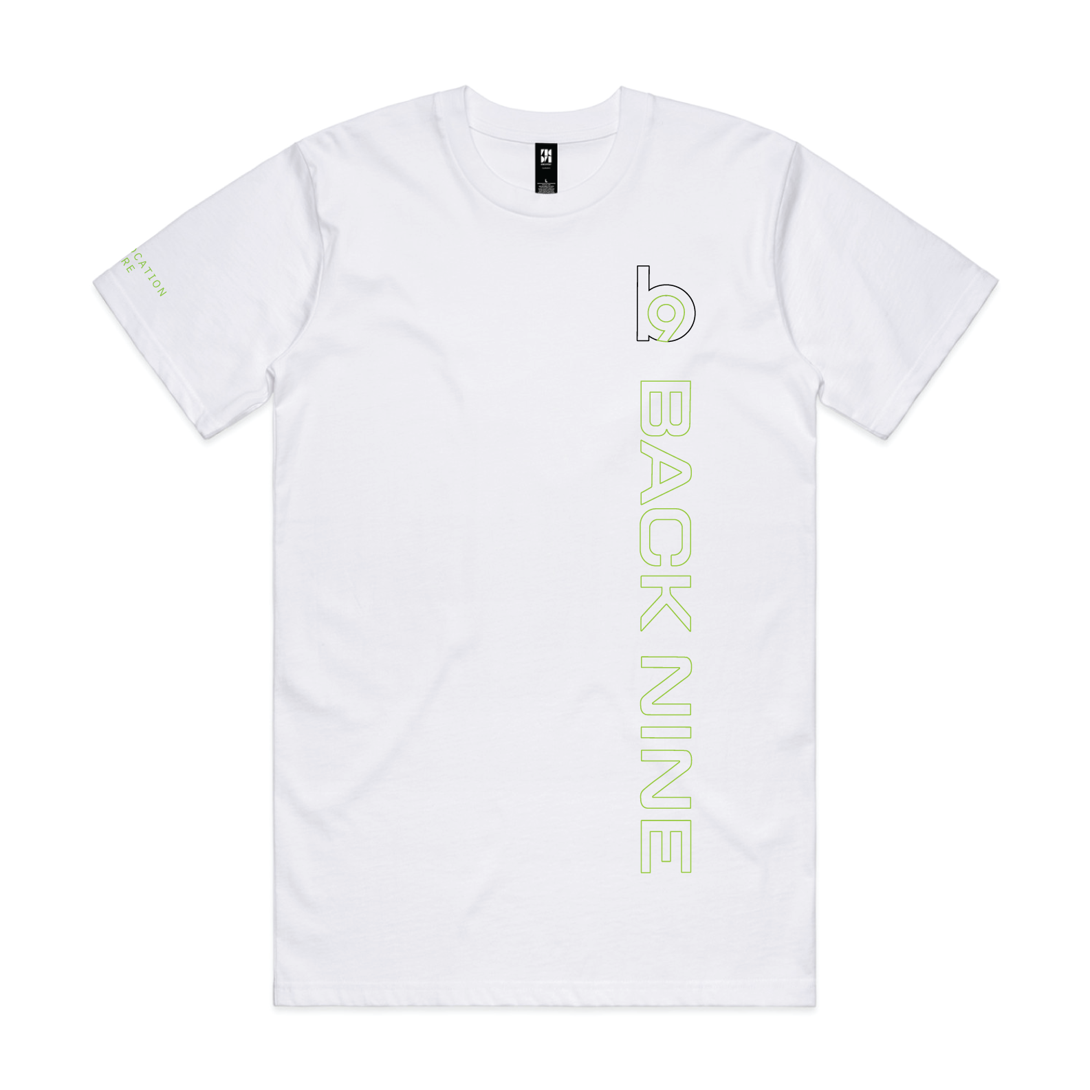 Sideline — Sturdy Tee (Adult) — White Front