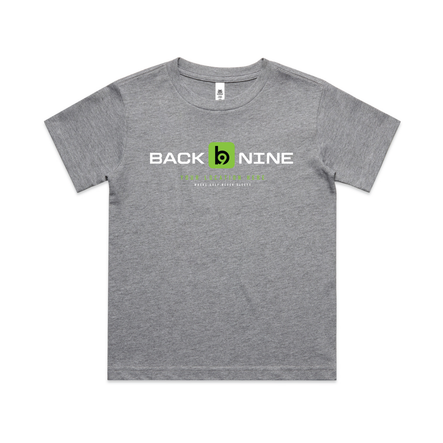Marquee — Sturdy Tee (Youth) — Athletic Heather Front