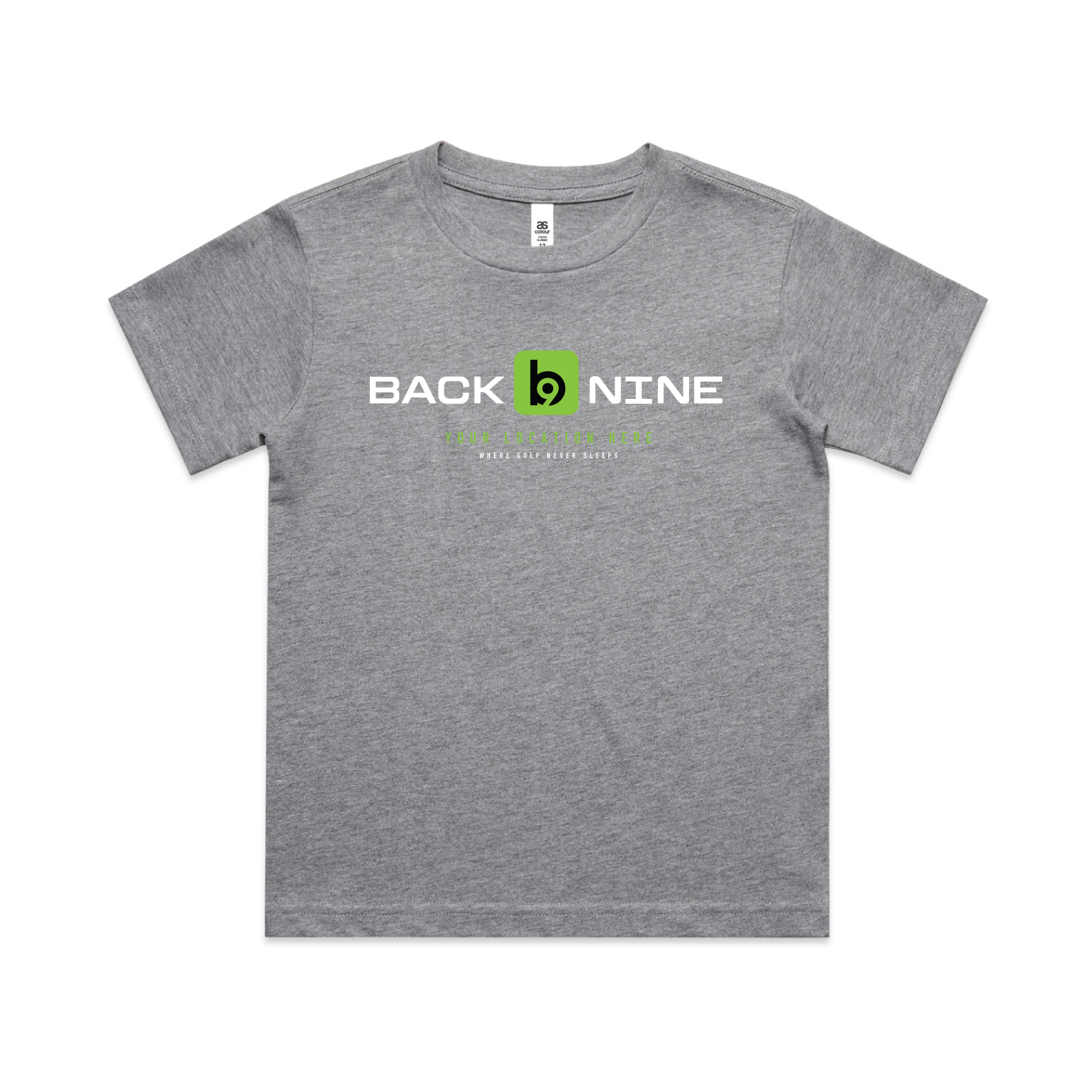 Marquee — Sturdy Tee (Youth) — Athletic Heather Front