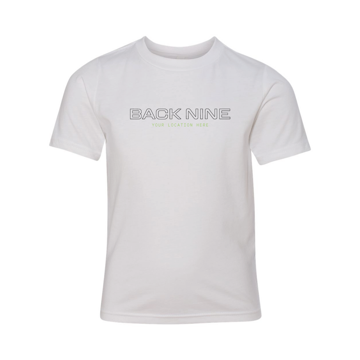 Signal — Easy Tee (Youth) — White Front