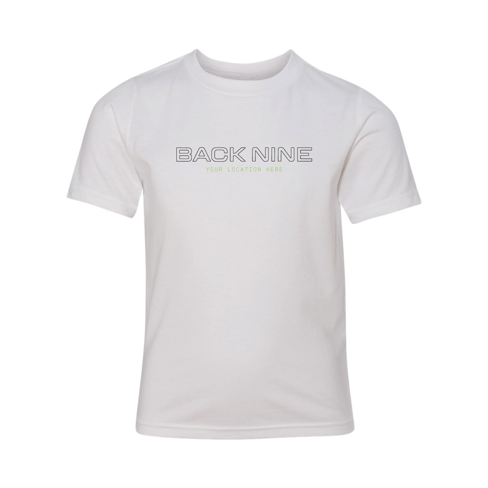 Signal — Easy Tee (Youth) — White Front