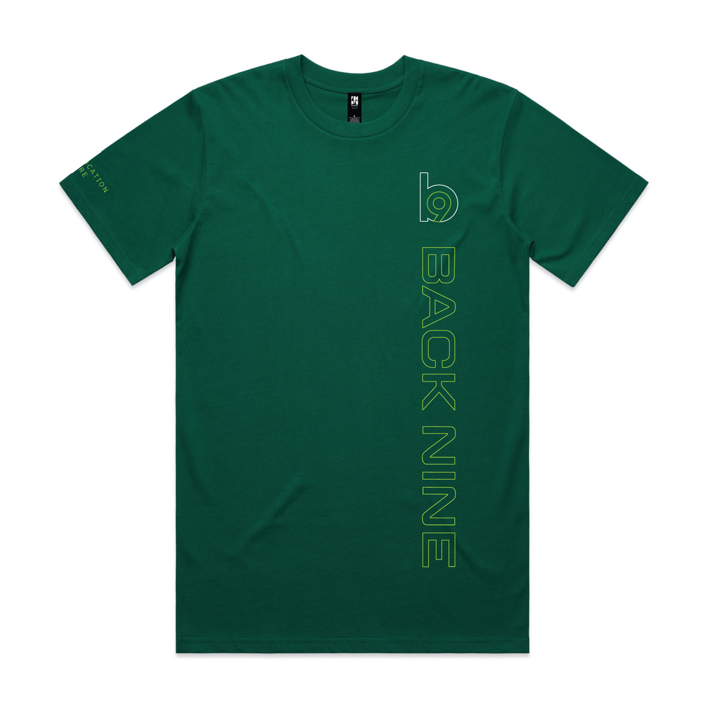 Sideline — Sturdy Tee (Adult) — Jade Front