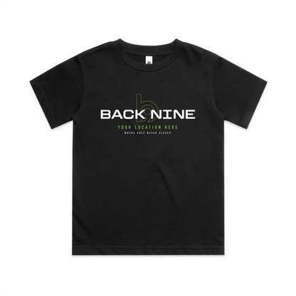 Blueprint — Sturdy Tee (Youth) — Black Front