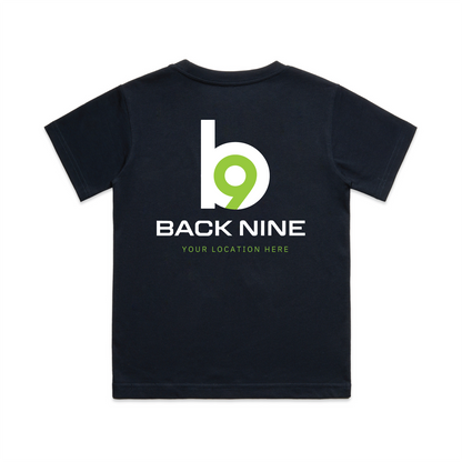 Hometown — Sturdy Tee (Youth) — Navy Back