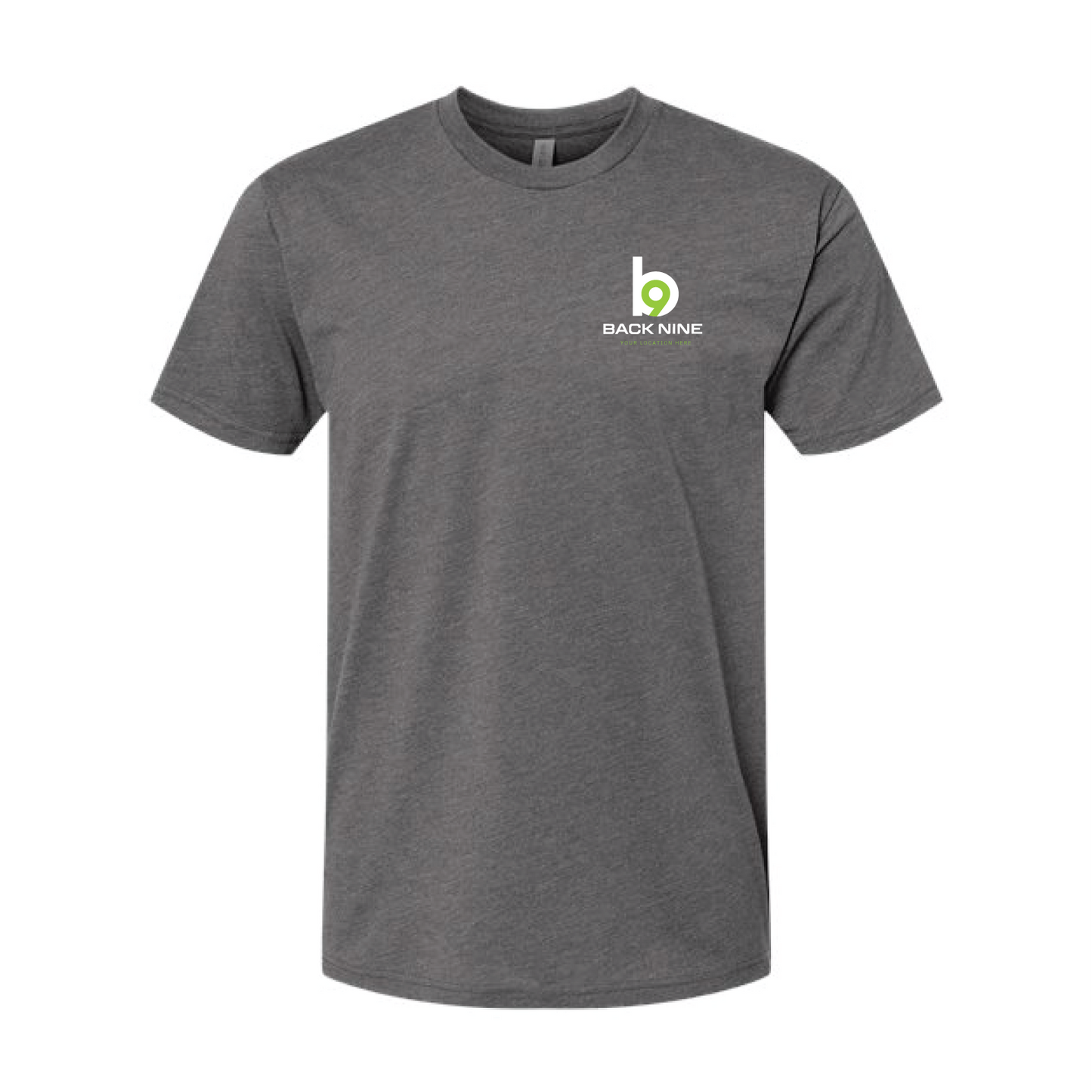 Hometown — Easy Tee (Adult) — Charcoal Front