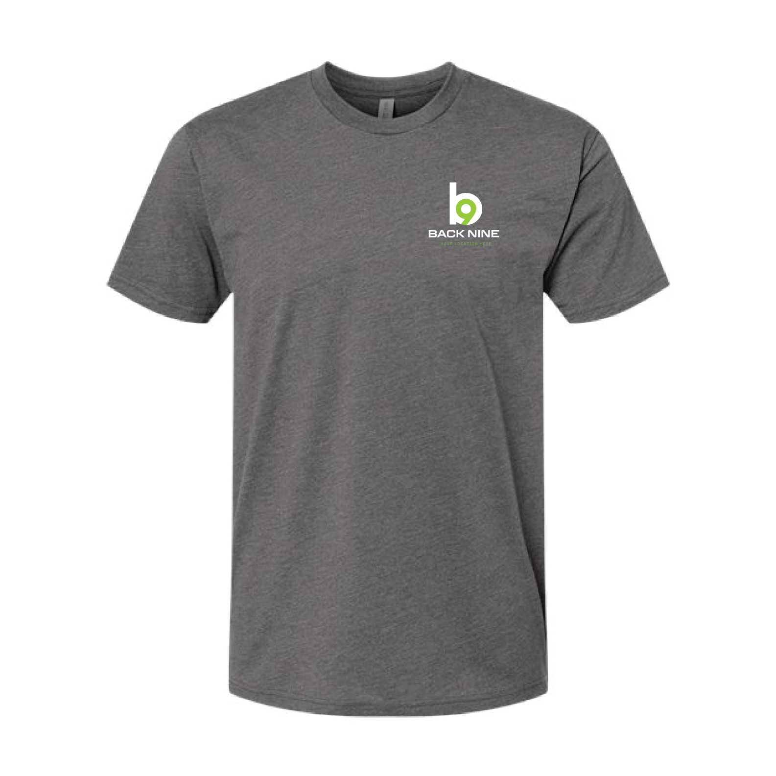 Hometown — Easy Tee (Adult) — Charcoal Front