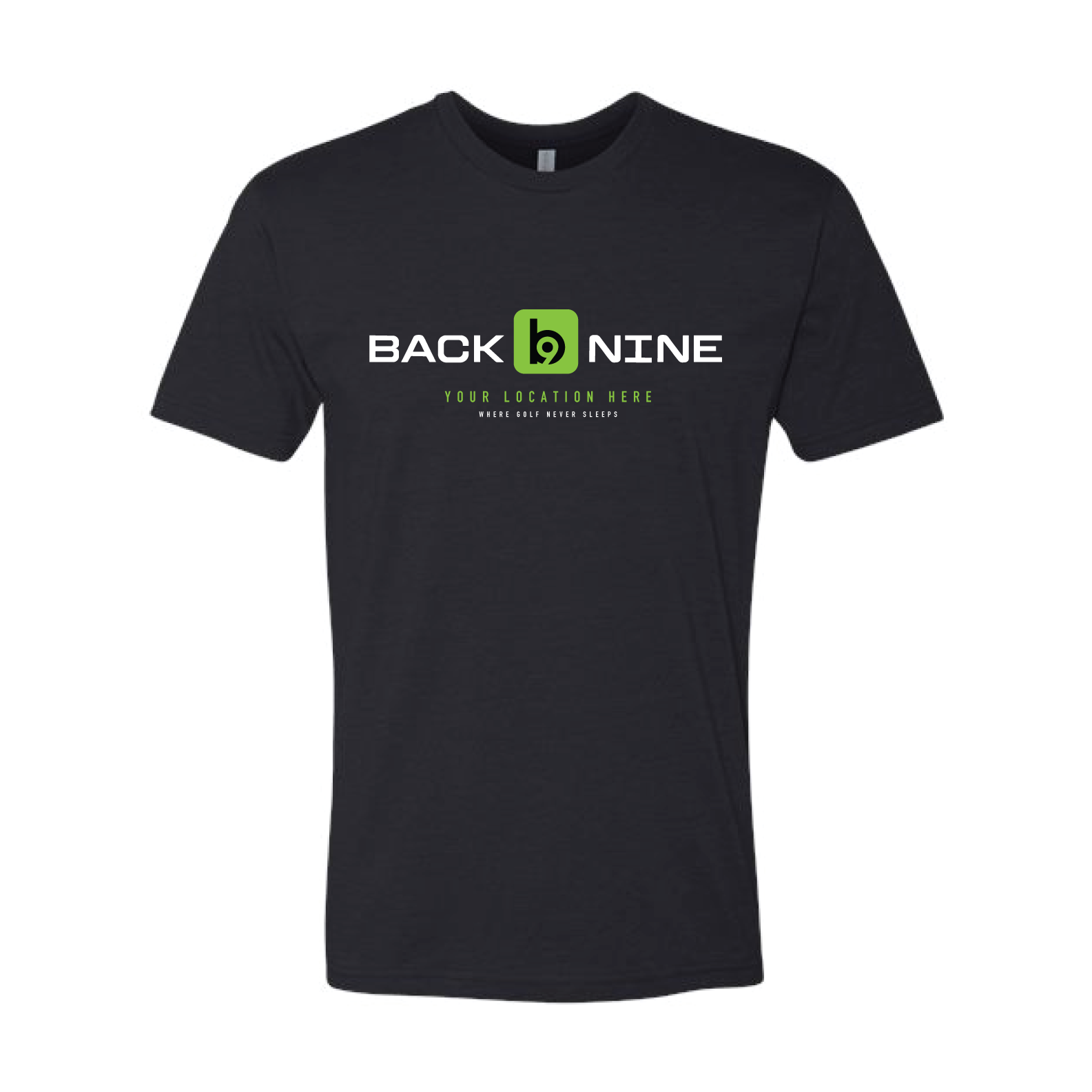 Marquee — Easy Tee (Adult) — Black Front