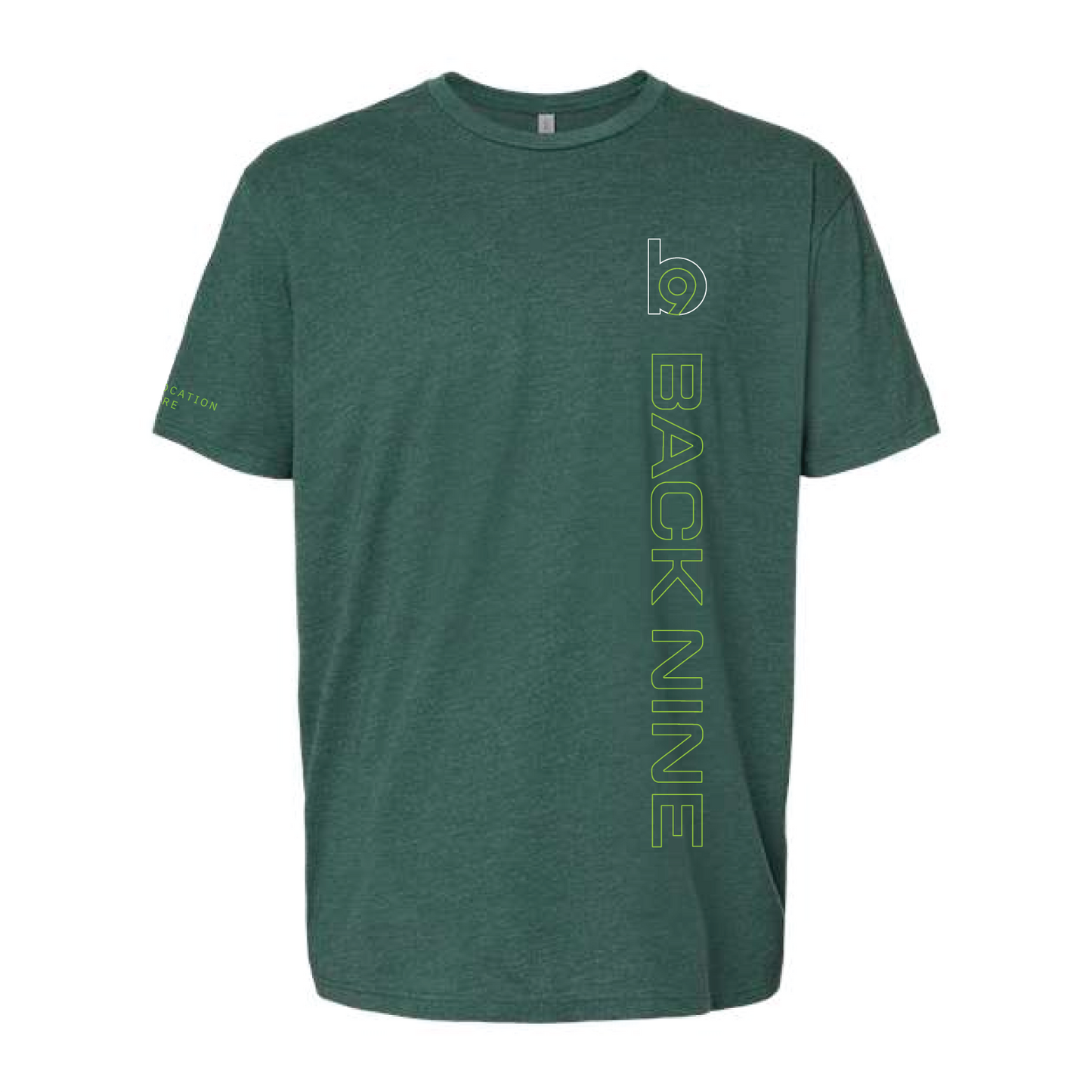Sideline — Easy Tee (Adult) — Forest Green Front