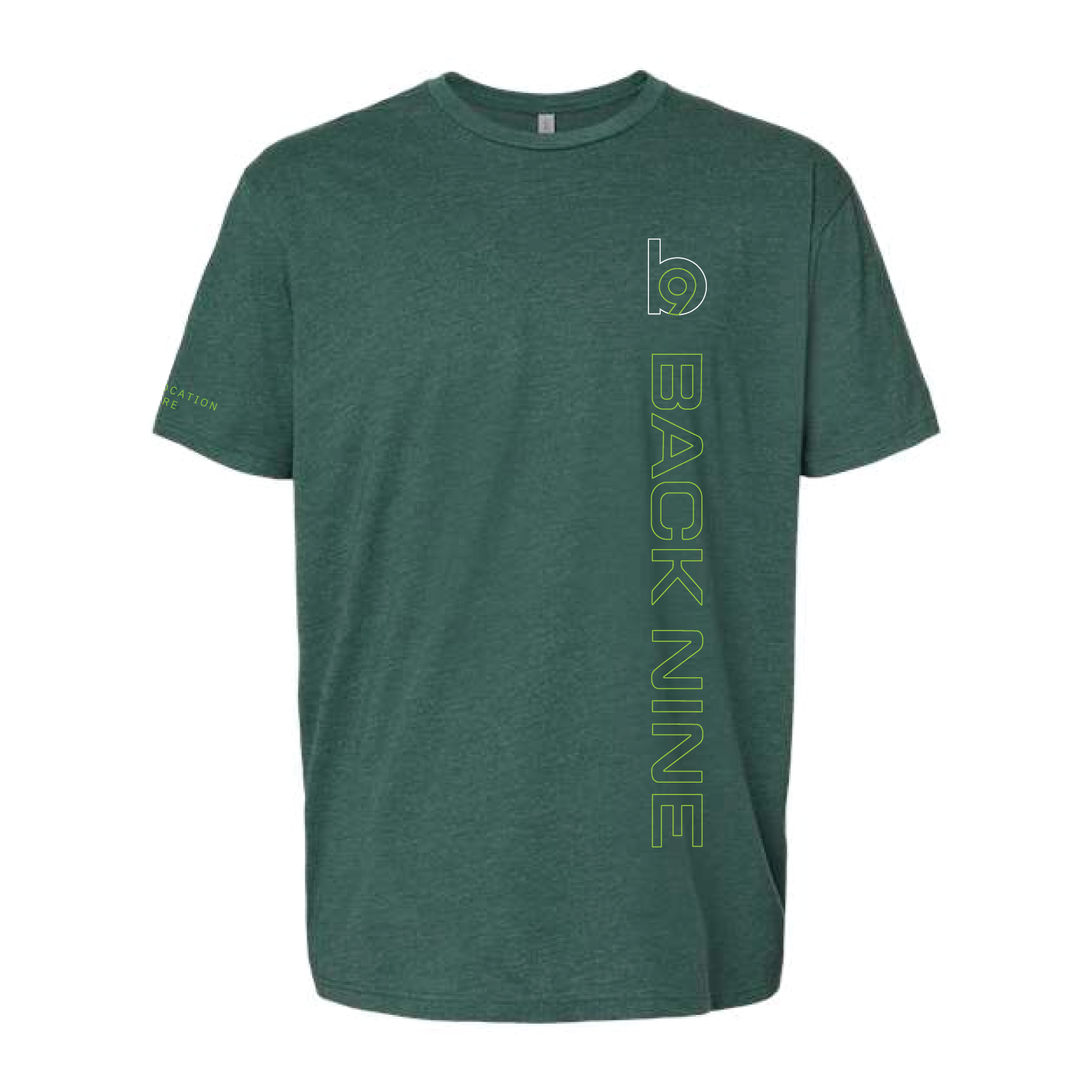 Sideline — Easy Tee (Adult) — Forest Green Front