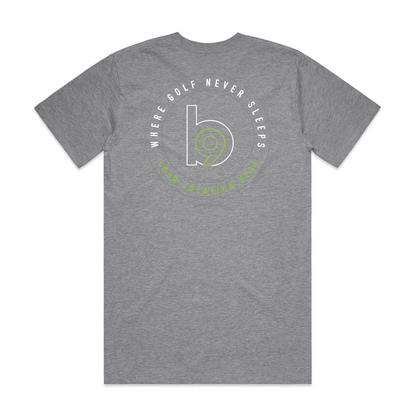 Crest — Sturdy Tee (Adult) — Athletic Heather Back