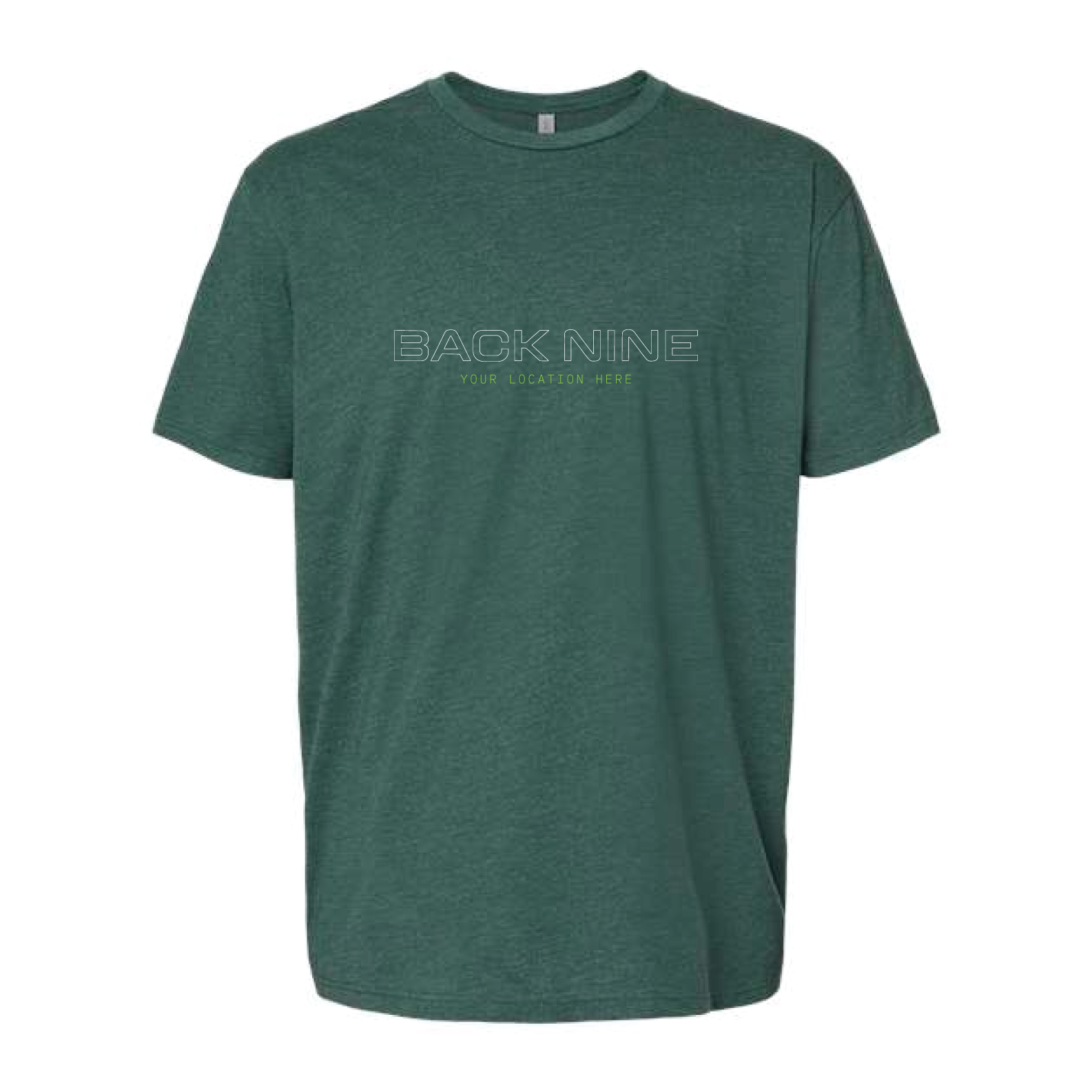 Signal — Easy Tee (Adult) — Forest Green Front