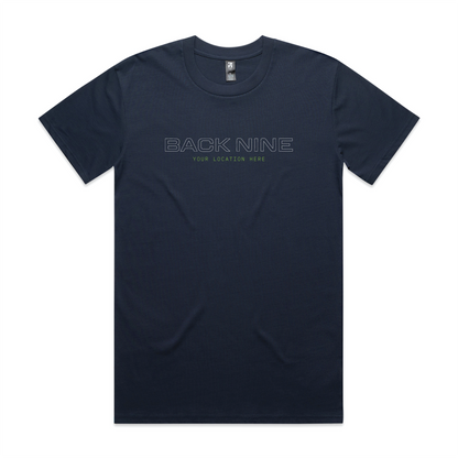 Signal — Sturdy Tee (Adult) — Petrol Blue Front