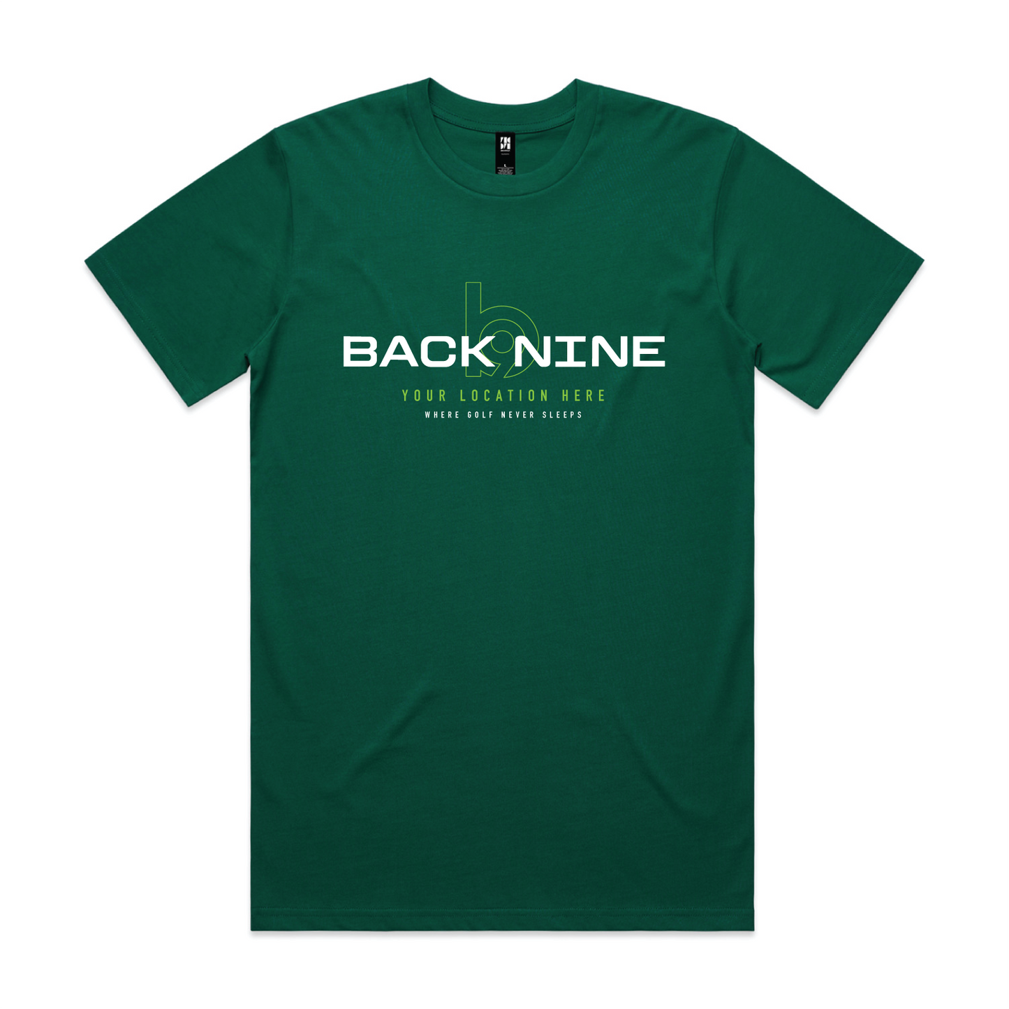 Blueprint — Sturdy Tee (Adult) — Jade Front