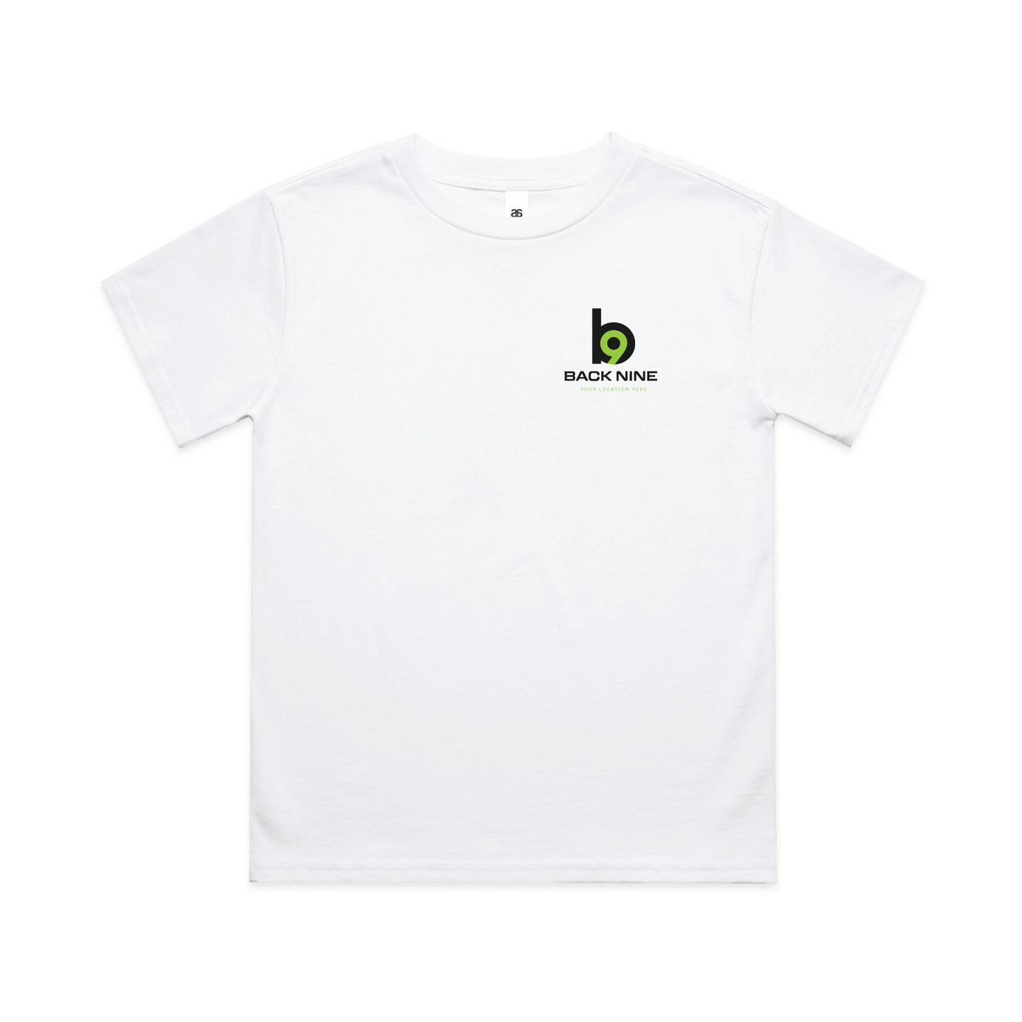 Hometown — Sturdy Tee (Youth) — White Front