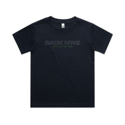 Signal — Sturdy Tee (Youth) — Navy Front