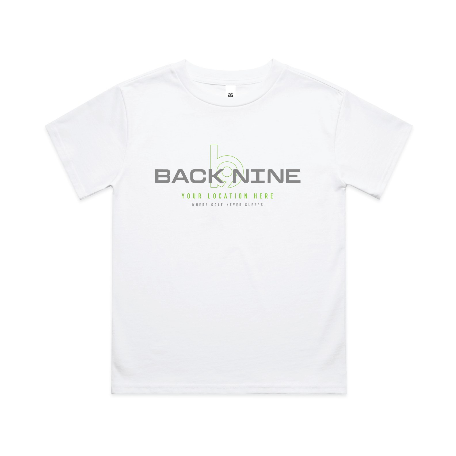 Blueprint — Sturdy Tee (Youth) — White Front