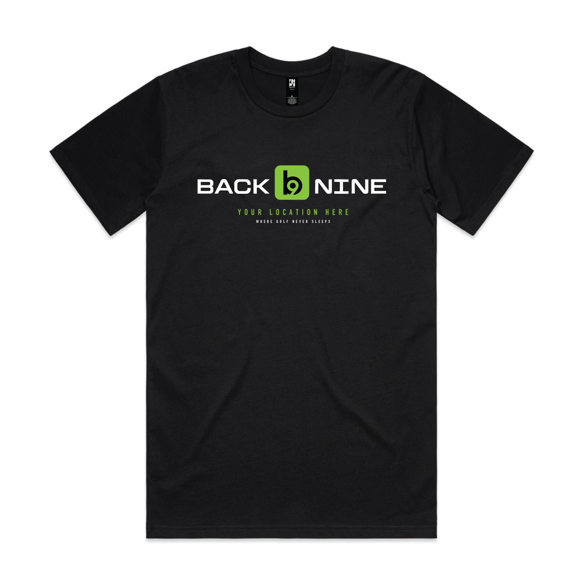 Marquee — Sturdy Tee (Adult) — Black Front