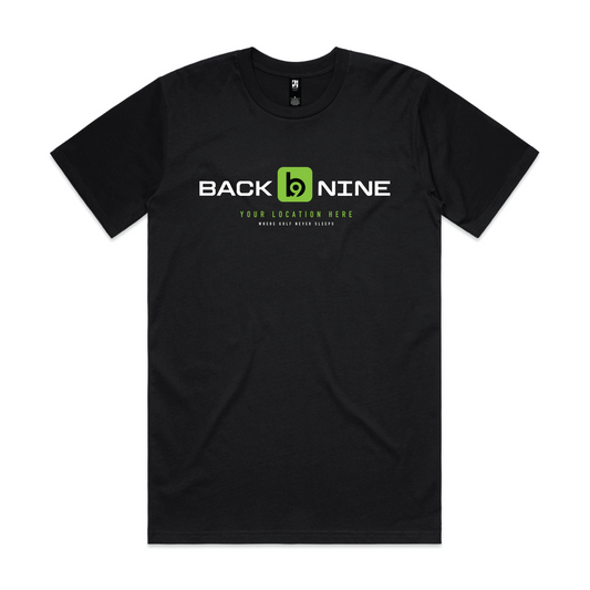 Marquee — Sturdy Tee (Adult) — Black Front