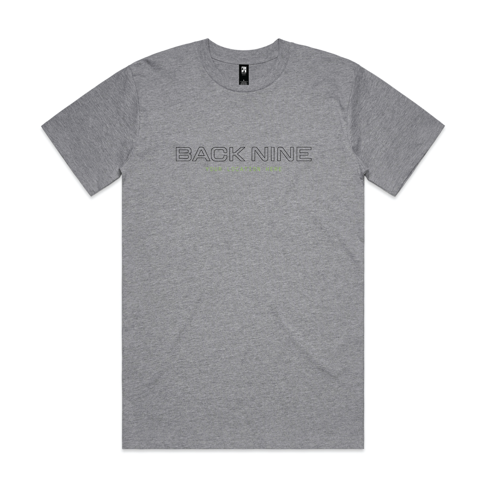Signal — Sturdy Tee (Adult) — Athletic Heather Front