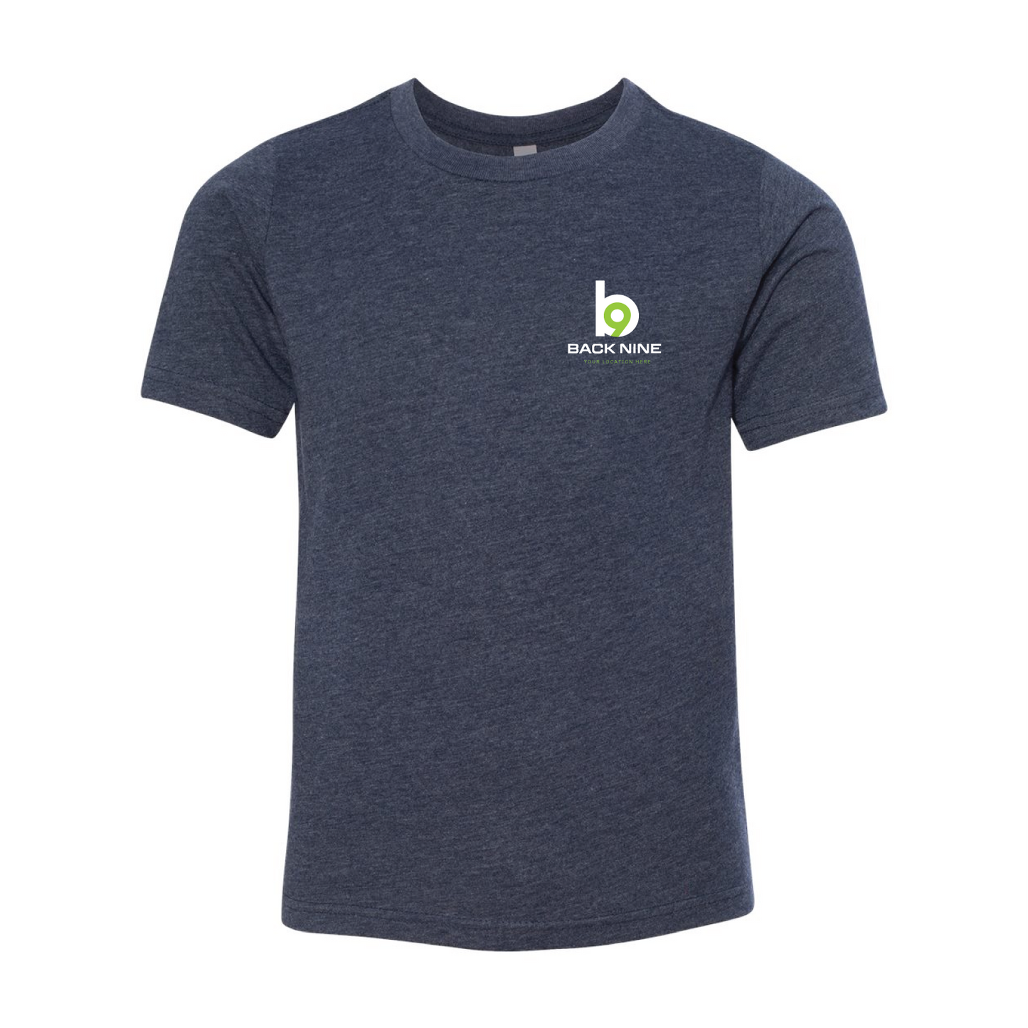 Hometown — Easy Tee (Youth) — Midnight Navy Front