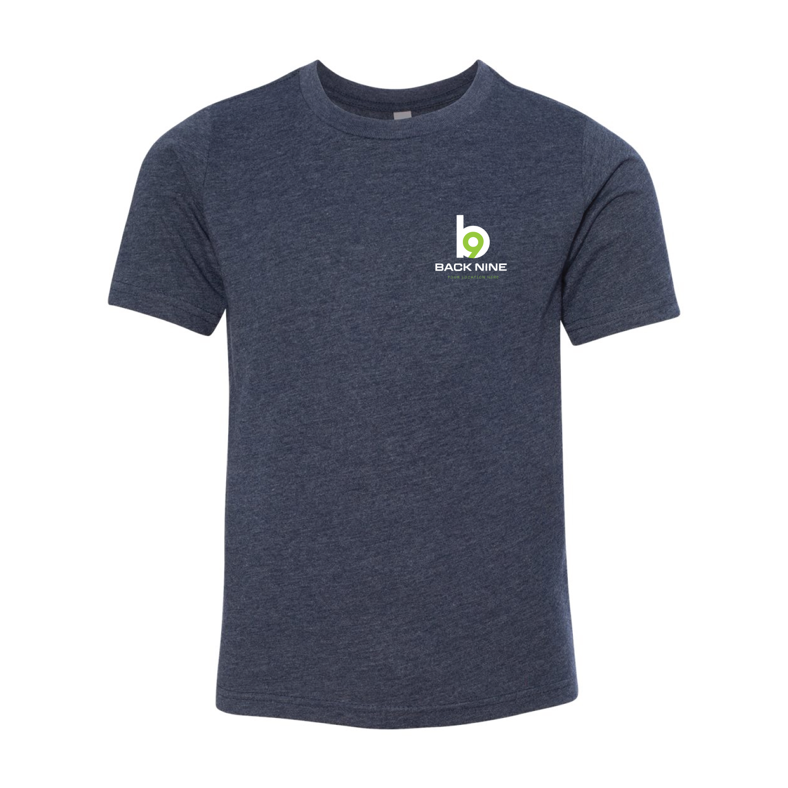 Hometown — Easy Tee (Youth) — Midnight Navy Front
